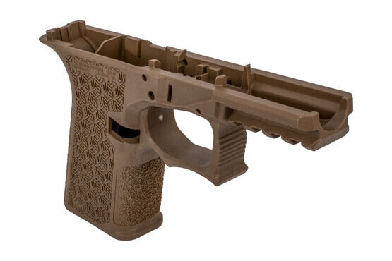 GGP Combat Pistol Compact frame FDE features and aggressive grip texture